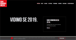 Desktop Screenshot of danikomunikacija.com